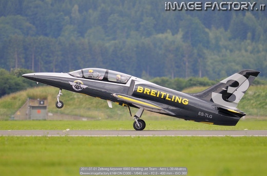 2011-07-01 Zeltweg Airpower 6983 Breitling Jet Team - Aero L-39 Albatros